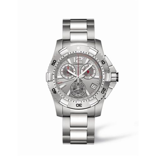 Longines HydroConquest L3.650.4.76.6 Silver 41.00 mm Quartz