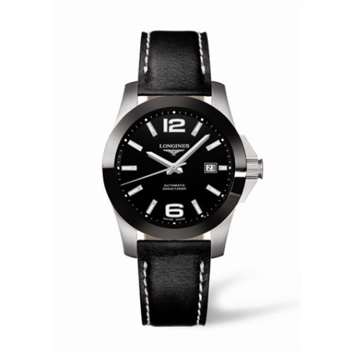 Longines Conquest L3.655.4.56.0 Black 39.00 mm Automatic