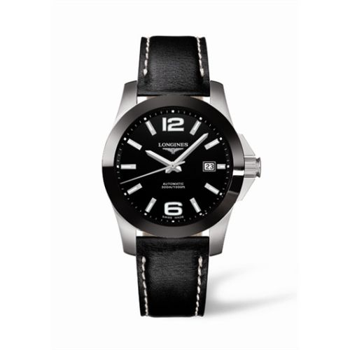 Longines Conquest L3.657.4.56.0 Black 41.00 mm Automatic