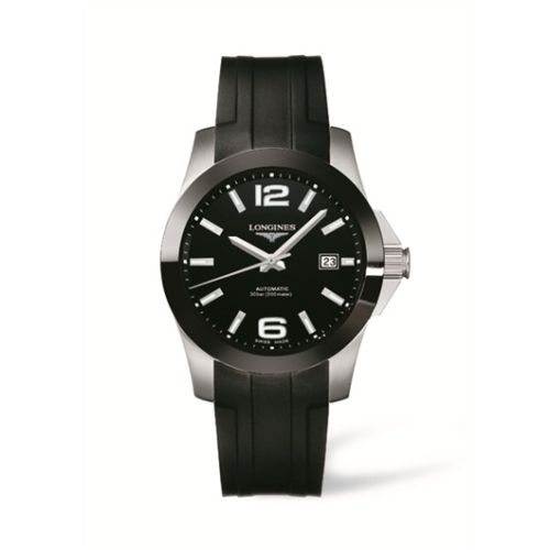 Longines Conquest L3.657.4.56.2 Black 41.00 mm Automatic