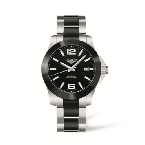 Longines Conquest L3.657.4.56.7 Black 41.00 mm Automatic