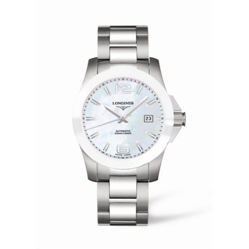 Longines Conquest L3.657.4.86.6 White 41.00 mm Automatic
