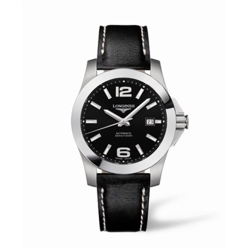 Longines Conquest L3.658.4.56.0 Black 41.00 mm Automatic