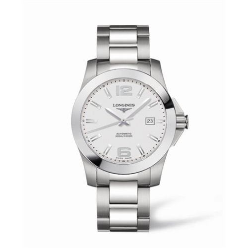 Longines Conquest L3.658.4.76.6 White 41.00 mm Automatic