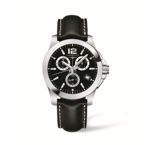 Longines Conquest L3.660.4.56.3 Black 41.00 mm Quartz
