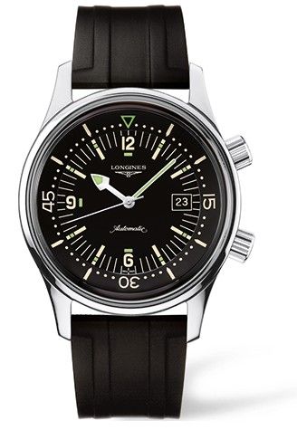 Longines Legend Diver L3.674.4.50.9 Black 42.00 mm Automatic