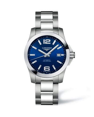 Longines Conquest L3.676.4.99.6 Blue 39.00 mm Automatic