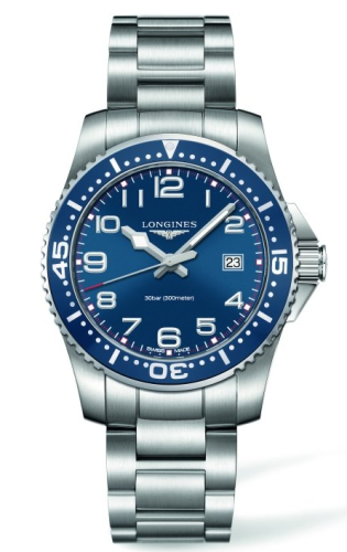 Longines HydroConquest L3.688.4.03.6 Blue 39.00 mm Quartz