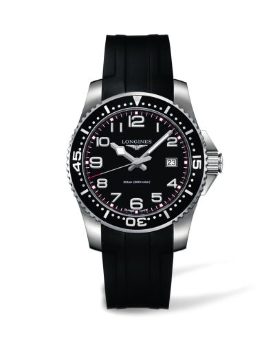 Longines HydroConquest L3.689.4.53.2 Black 41.00 mm Quartz