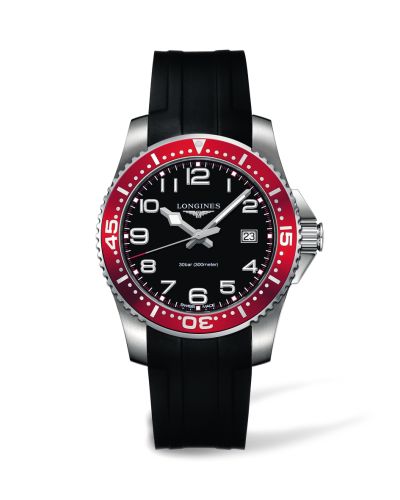 Longines HydroConquest L3.689.4.59.2 Black 41.00 mm Quartz