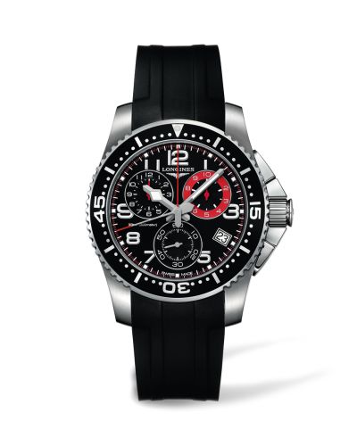 Longines HydroConquest L3.690.4.53.2 Black 41.00 mm Quartz