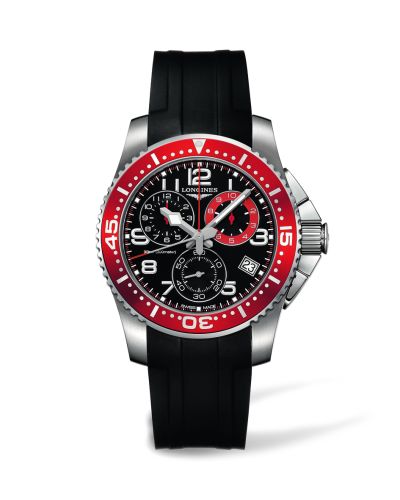 Longines HydroConquest L3.690.4.59.2 Black 41.00 mm Quartz