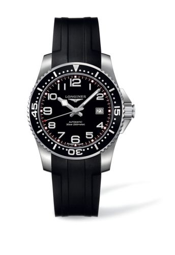 Longines HydroConquest L3.694.4.53.2 Black 39.00 mm Automatic