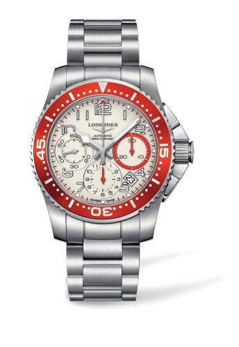 Longines HydroConquest L3.696.4.19.6 Silver 41.00 mm Automatic