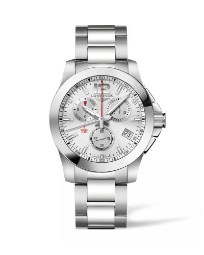 Longines Conquest L3.700.4.76.6 Silver 41.00 mm Quartz