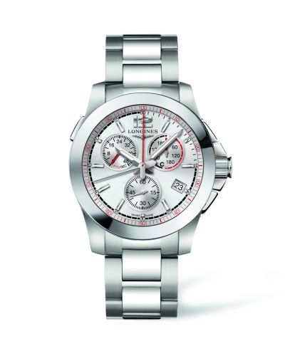 Longines Conquest L3.701.4.76.6 Silver 41.00 mm Quartz