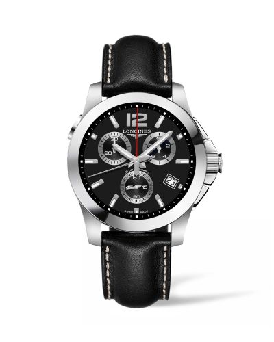Longines Conquest L3.702.4.56.3 Black 41.00 mm Quartz