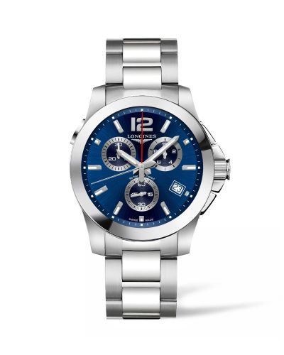 Longines Conquest L3.702.4.96.6 Blue 41.00 mm Quartz
