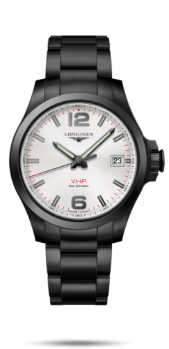 Longines Conquest V.H.P. L3.716.2.76.6 Silver 41.00 mm Quartz