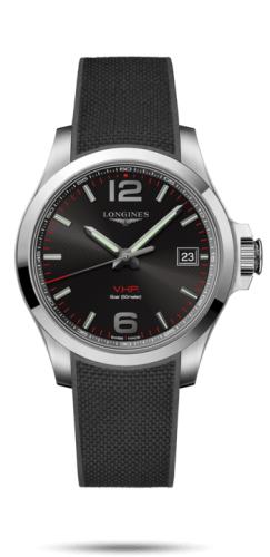Longines Conquest V.H.P. L3.716.4.56.9 Black 41.00 mm Quartz