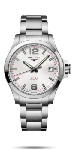 Longines Conquest V.H.P. L3.716.4.76.6 Silver 41.00 mm Quartz