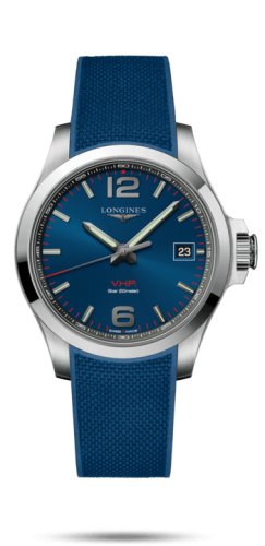 Longines Conquest V.H.P. L3.716.4.96.9 Blue 41.00 mm Quartz