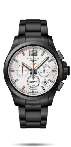 Longines Conquest V.H.P. L3.717.2.76.6 Silver 42.00 mm Quartz