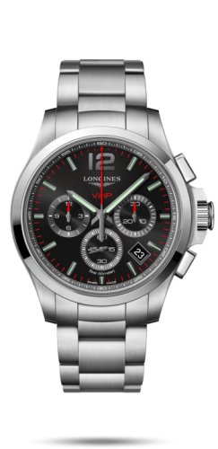 Longines Conquest V.H.P. L3.717.4.56.6 Black 42.00 mm Quartz