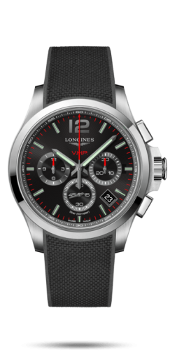 Longines Conquest V.H.P. L3.717.4.56.9 Black 42.00 mm Quartz