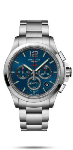 Longines Conquest V.H.P. L3.717.4.96.6 Blue 42.00 mm Quartz