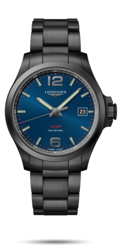 Longines Conquest V.H.P. L3.726.2.96.6 Blue 43.00 mm Quartz