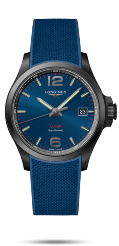 Longines Conquest V.H.P. L3.726.2.96.9 Blue 43.00 mm Quartz