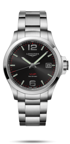 Longines Conquest V.H.P. L3.726.4.56.6 Black 43.00 mm Quartz