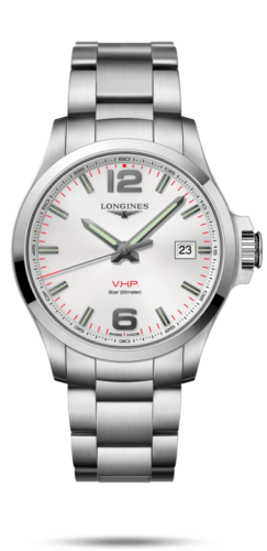 Longines Conquest V.H.P. L3.726.4.76.6 White 43.00 mm Quartz