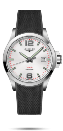Longines Conquest V.H.P. L3.726.4.76.9 Silver 43.00 mm Quartz