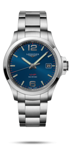 Longines Conquest V.H.P. L3.726.4.96.6 Blue 43.00 mm Quartz