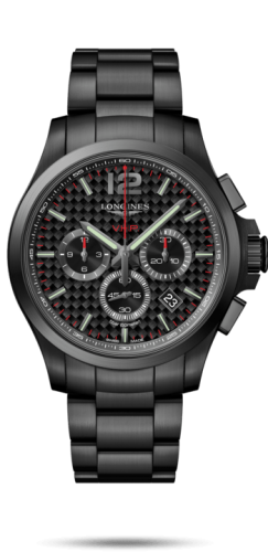 Longines Conquest V.H.P. L3.727.2.66.6 Black 44.00 mm Quartz