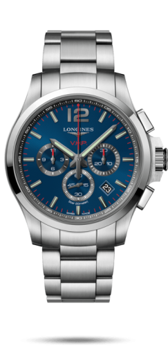 Longines Conquest V.H.P. L3.727.4.96.6 Blue 44.00 mm Quartz