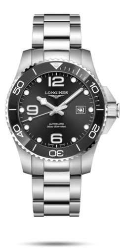 Longines HydroConquest L3.782.4.56.6 Black 43.00 mm Automatic