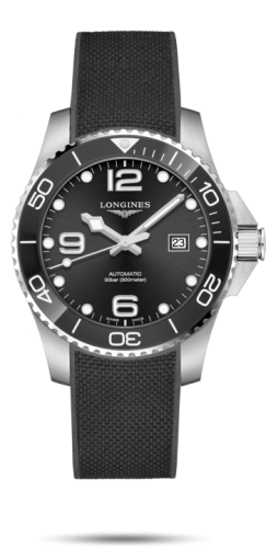 Longines HydroConquest L3.782.4.56.9 Black 43.00 mm Automatic