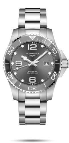 Longines HydroConquest L3.782.4.76.6 Grey 43.00 mm Automatic