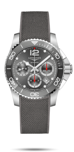 Longines HydroConquest L3.783.4.76.9 Grey 41.00 mm Automatic