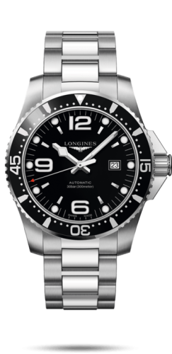 Longines HydroConquest L3.841.4.56.6 Black 44.00 mm Automatic
