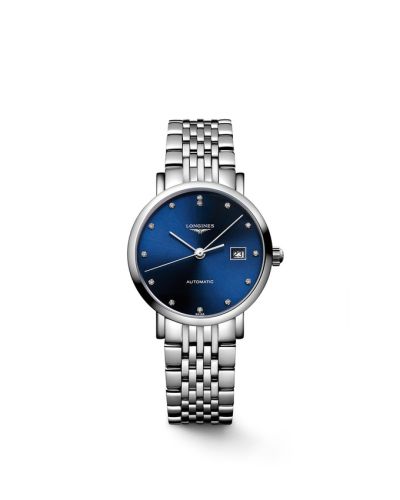 Longines Elegant L4.310.4.97.6 Blue 29.00 mm Automatic
