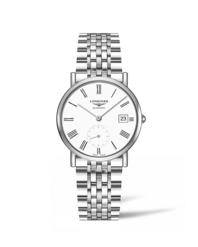 Longines Elegant L4.312.4.11.6 White 34.50 mm Automatic