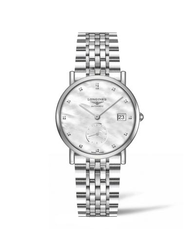 Longines Elegant L4.312.4.87.6 White 34.50 mm Automatic
