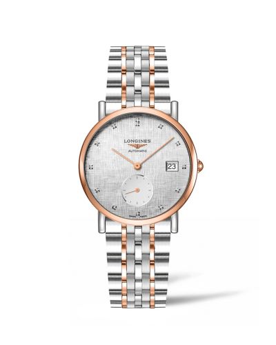 Longines Elegant L4.312.5.77.7 Silver 34.50 mm Automatic