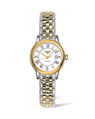 Longines Flagship L4.374.3.21.7 White 30.00 mm Automatic