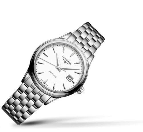 Longines Flagship L4.374.4.18.6 White 30.00 mm Automatic
