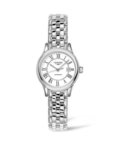 Longines Flagship L4.374.4.21.6 White 30.00 mm Automatic